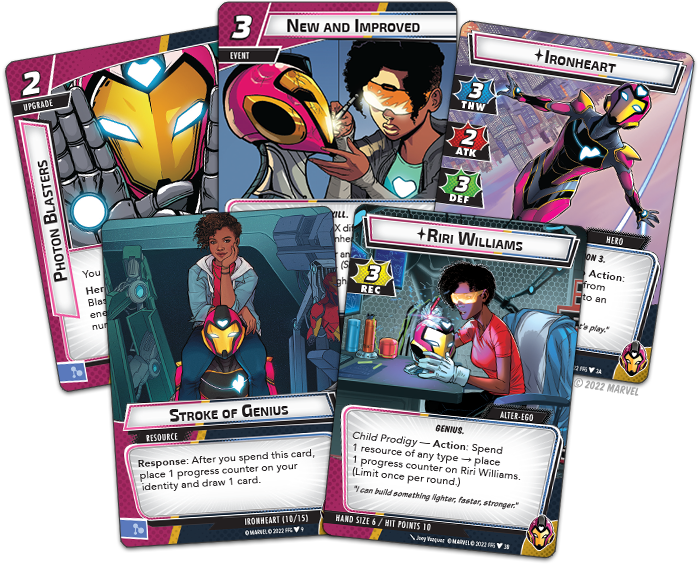 Marvel Champions : The Card Game - Ironheart Hero Pack
